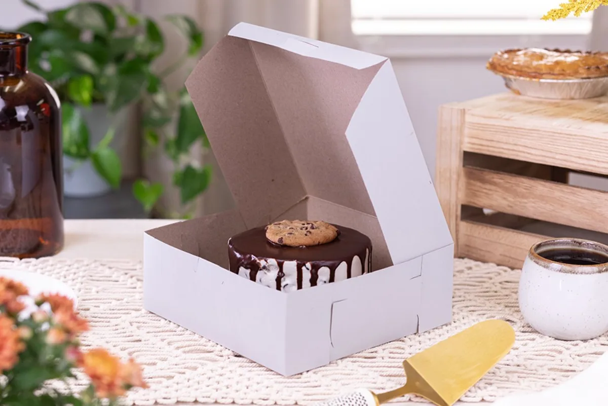 Caja Estándar para Panadería 8X8X3"