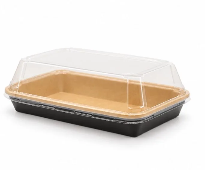 Contenedor para Sushi con Tapa 13.6X6.7X2.5