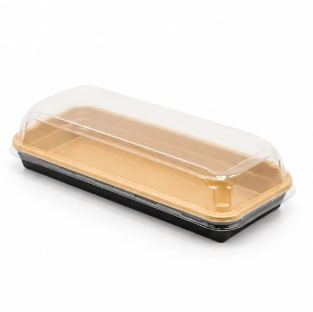 Contenedor para Sushi con Tapa 19.7X6.7X2.5