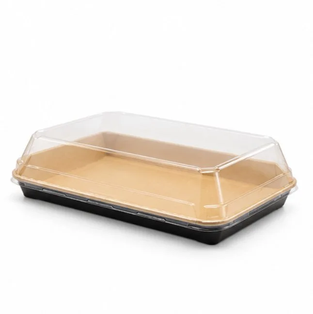 Contenedor para Sushi con Tapa 23.1X15.8X2.5